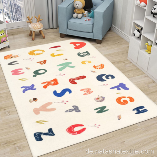 Cartoon niedliche Alphabet Babyzimmer Krabbelmatte